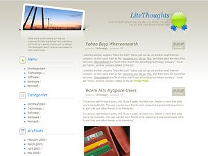 litethoughts free wordpress theme