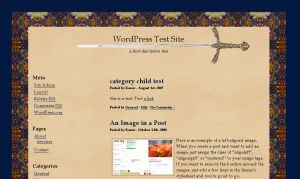 medieval free wordpress theme