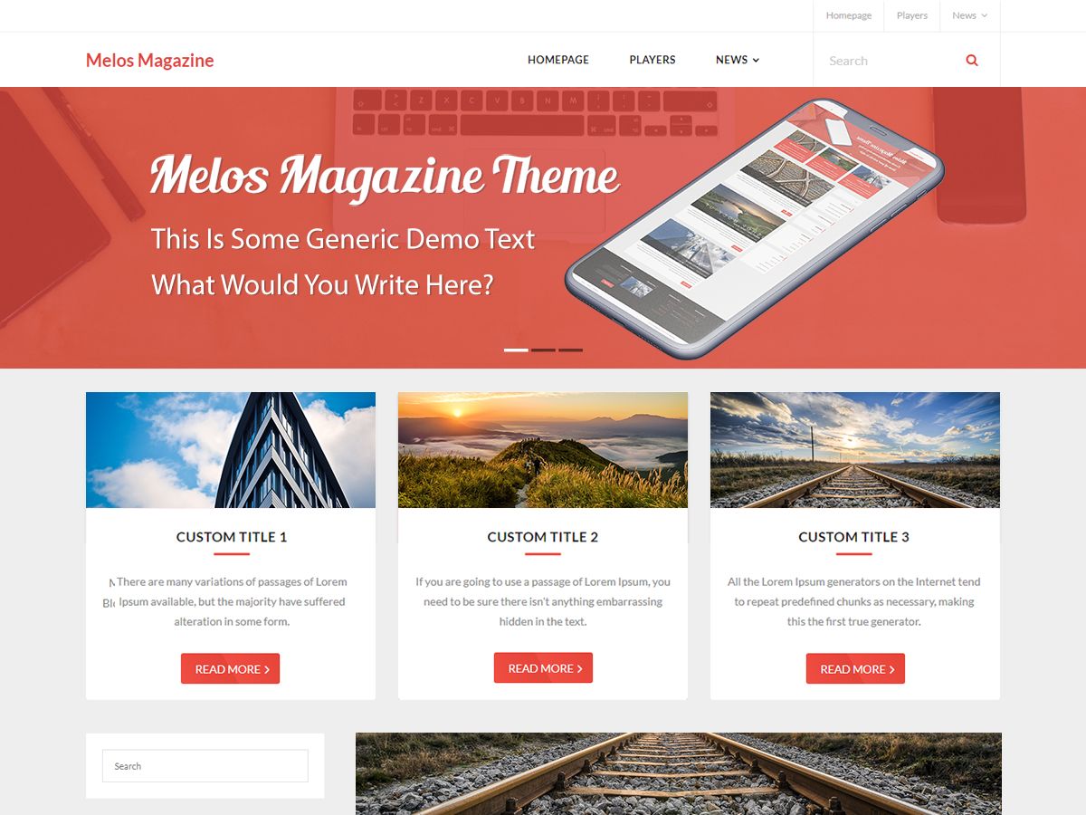 melos-magazine free wordpress theme