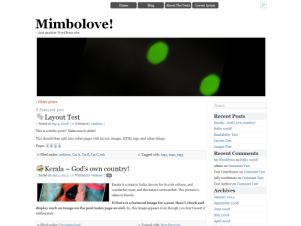 mimbolove free wordpress theme