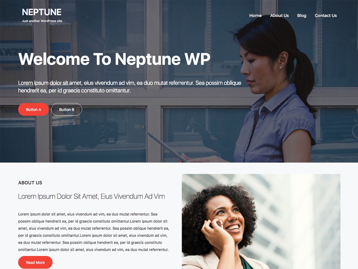 neptune-wp free wordpress theme