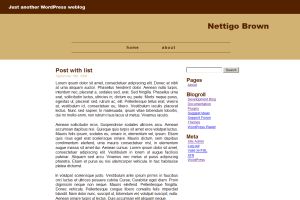 nettigo-brown free wordpress theme