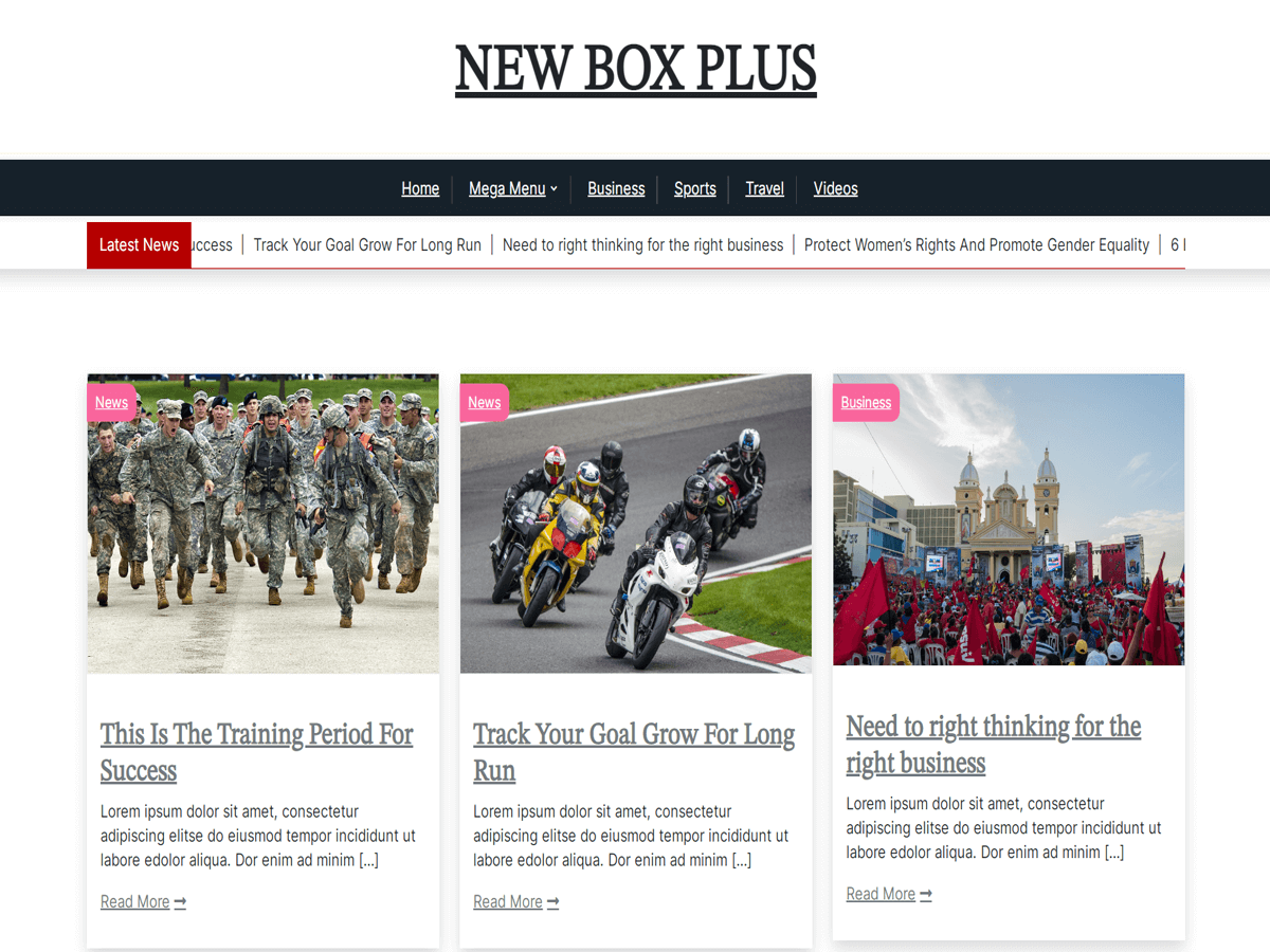 newsbox-plus free wordpress theme