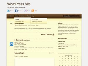 notepad-theme free wordpress theme