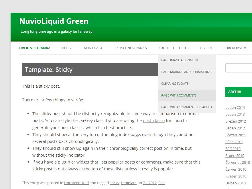 nuvioliquid-green free wordpress theme