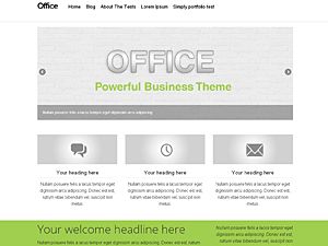 office free wordpress theme