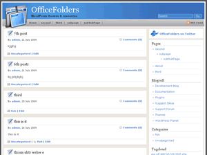 officefolders free wordpress theme
