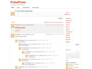 pulsepress free wordpress theme