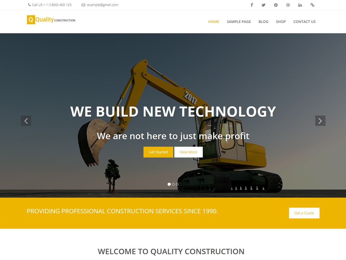 quality-construction free wordpress theme