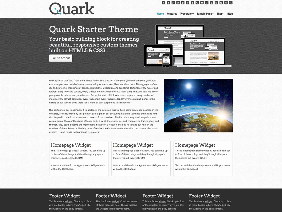 quark free wordpress theme