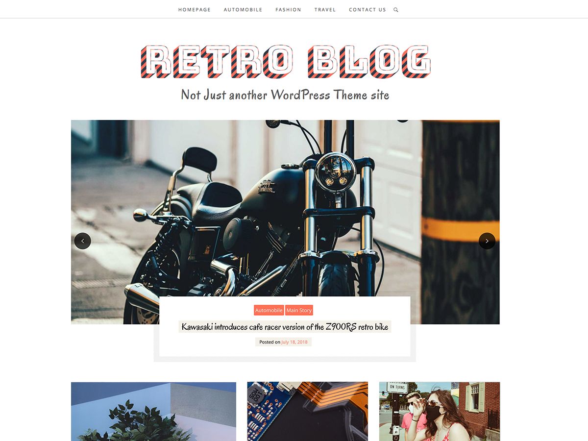 retro-blog free wordpress theme