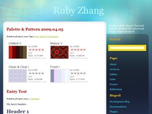 ruby-the-diamond free wordpress theme