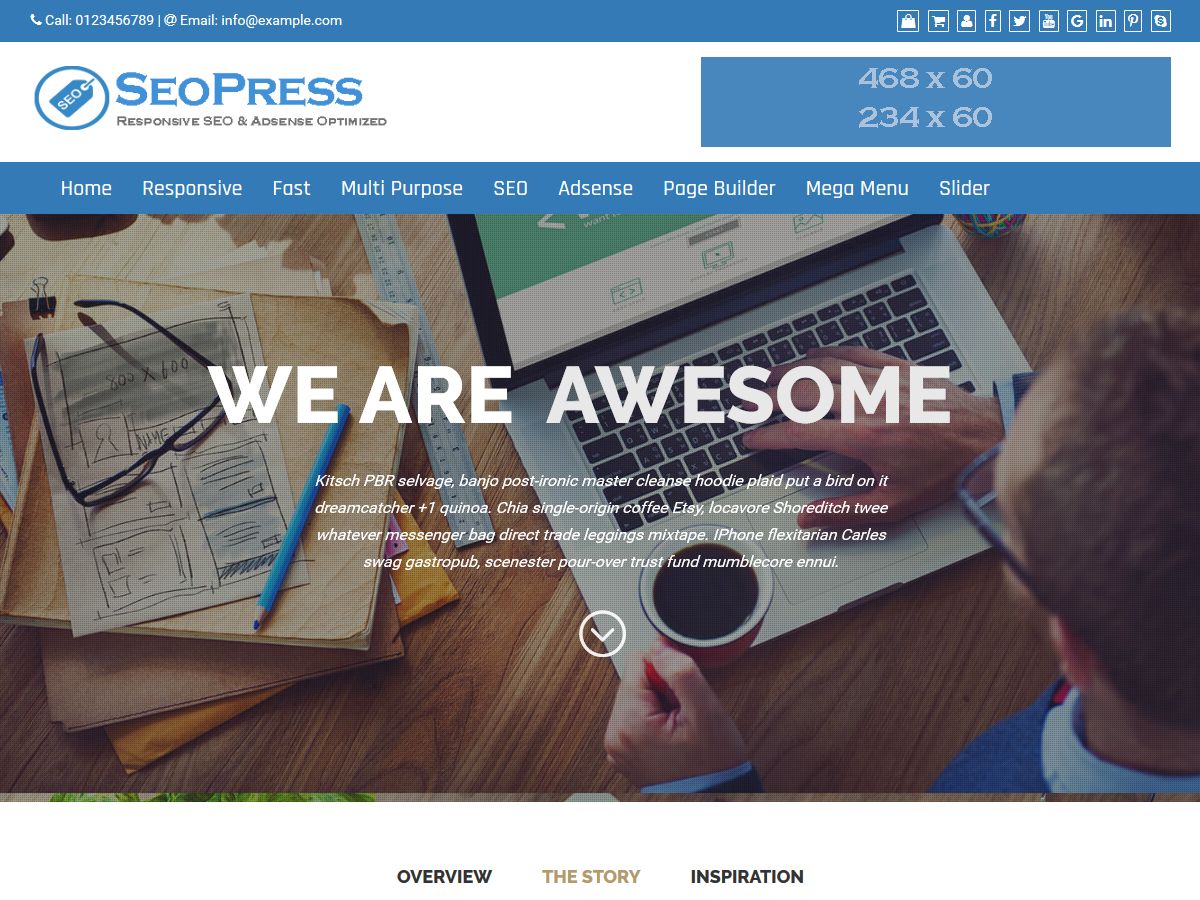 seopress free wordpress theme