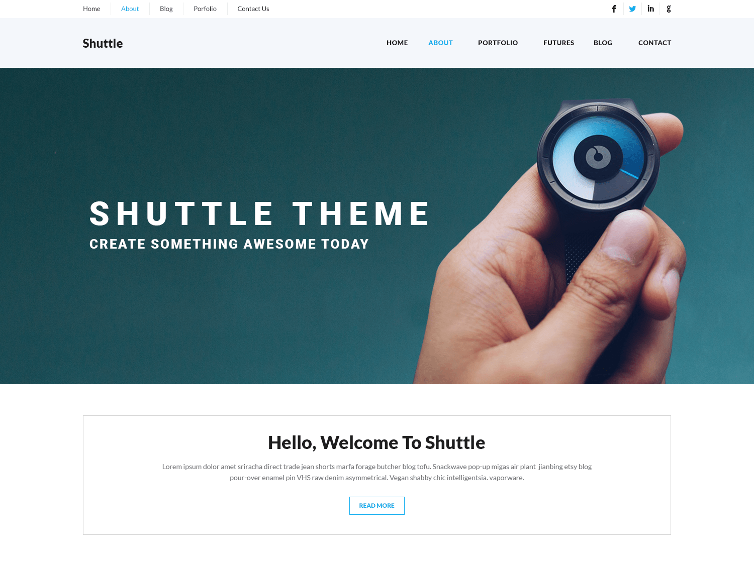 shuttle-emagazine free wordpress theme