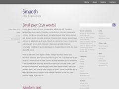 smooth free wordpress theme