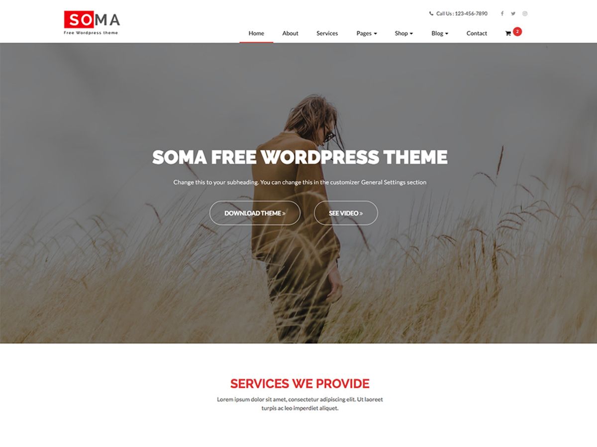 somalite free wordpress theme