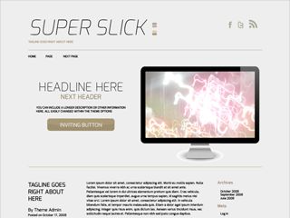 superslick free wordpress theme