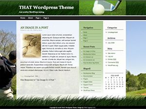 thatgolf-theme free wordpress theme