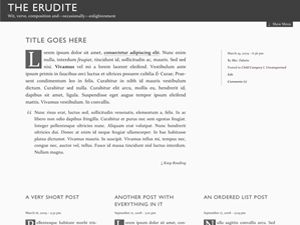 the-erudite free wordpress theme