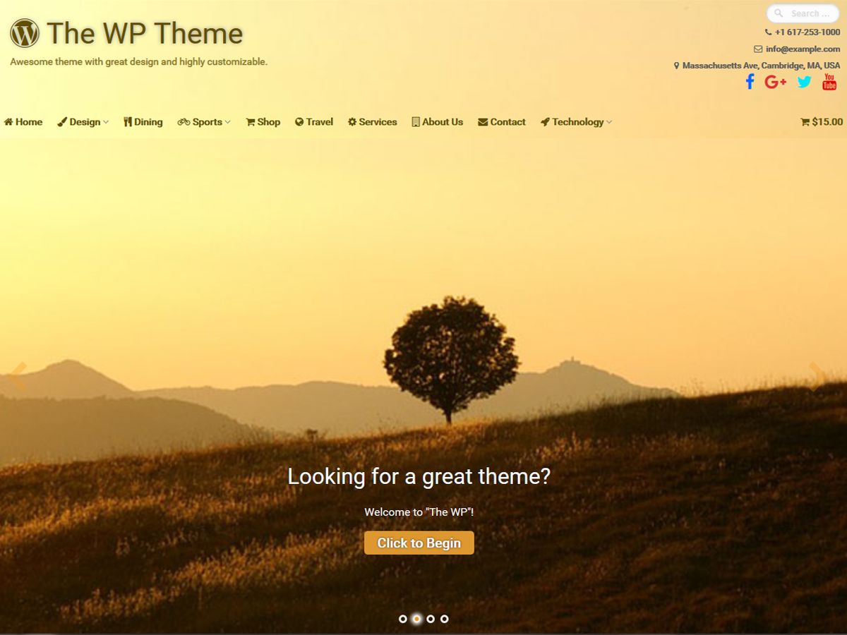 the-wp free wordpress theme