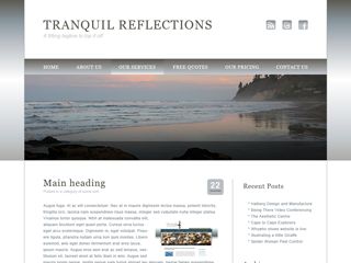 tranquil-reflections free wordpress theme