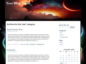translucent-dream free wordpress theme