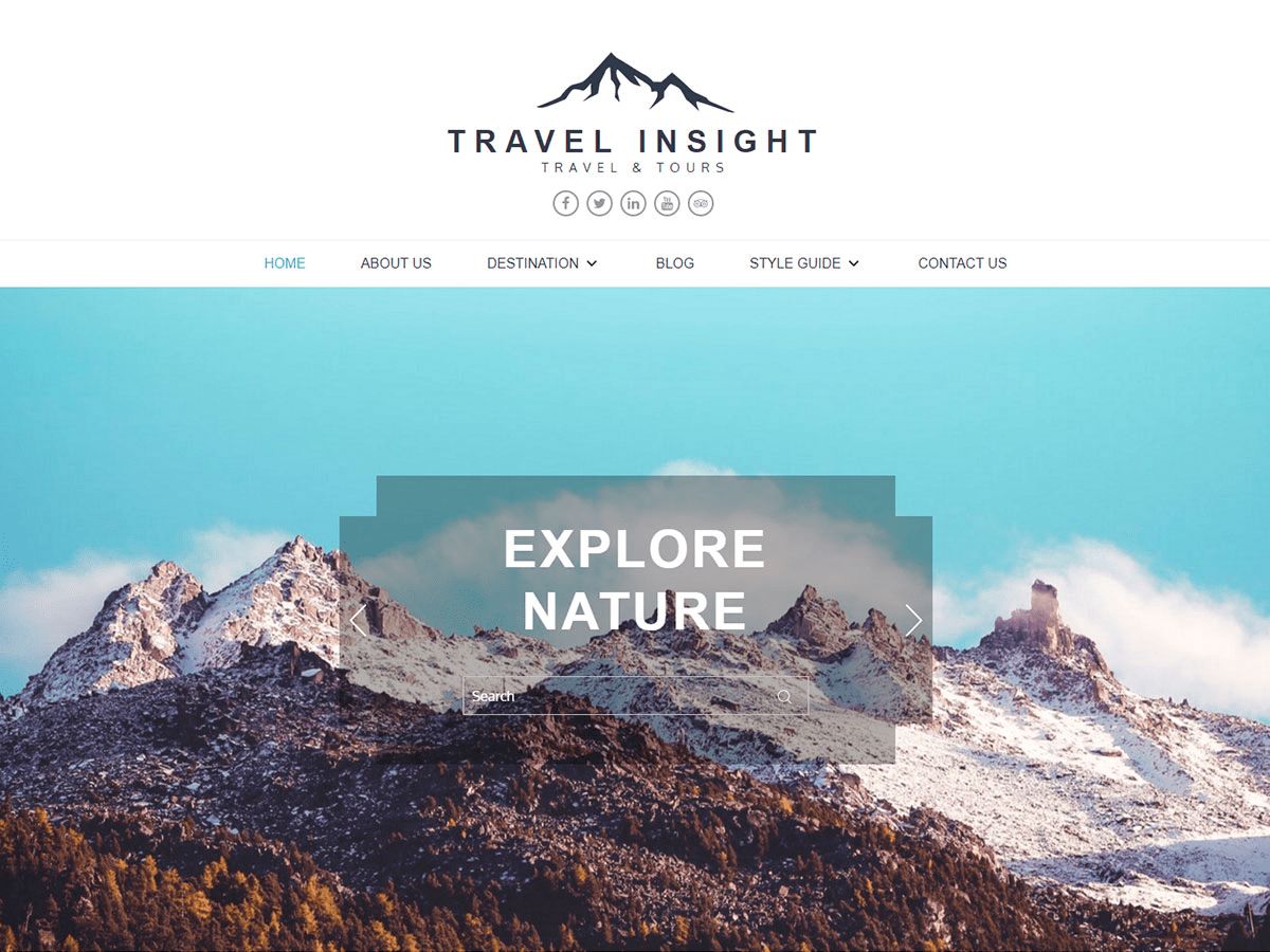 travel-insight free wordpress theme