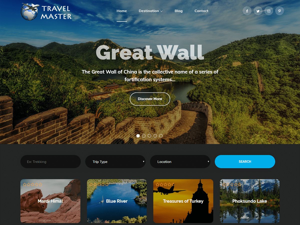 travel-master free wordpress theme