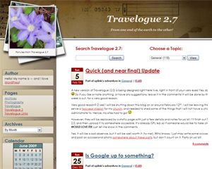 travelogue free wordpress theme