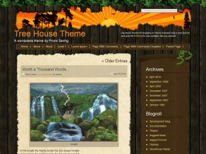 tree-house free wordpress theme