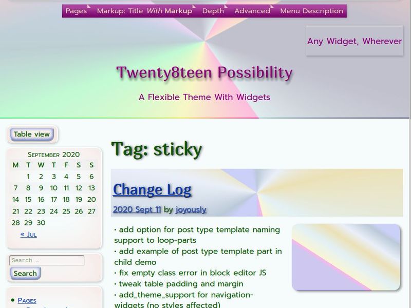 twenty8teen free wordpress theme