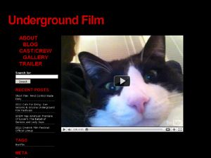 underground-film free wordpress theme