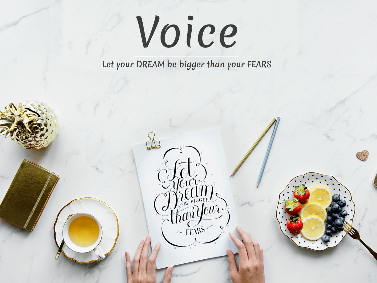 voice-blog free wordpress theme