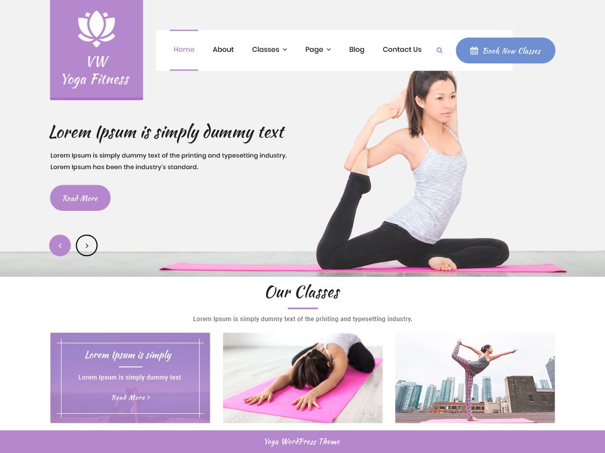 vw-yoga-fitness free wordpress theme