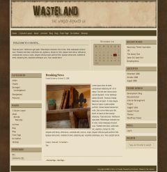 wasteland free wordpress theme