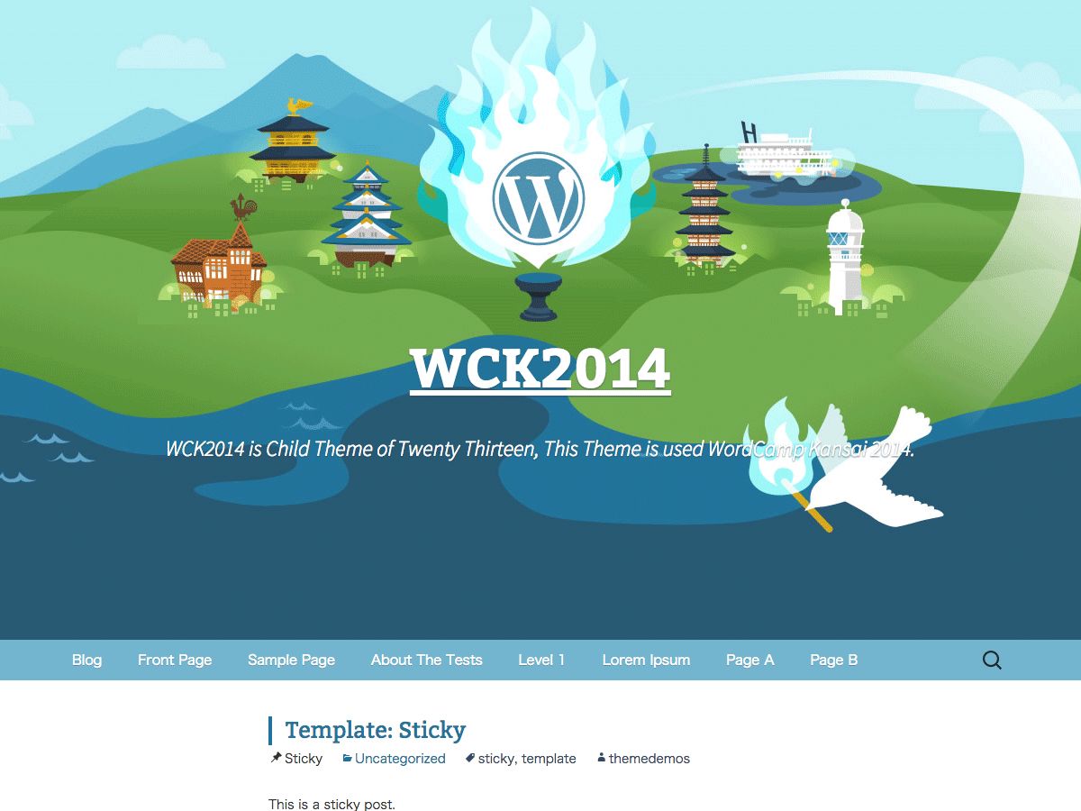 wck2014 free wordpress theme