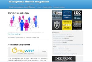 webmagazine free wordpress theme