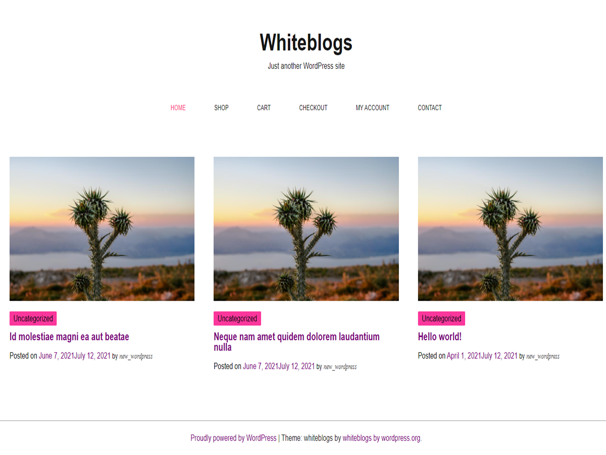 whiteblogs free wordpress theme