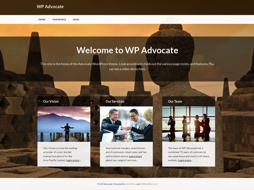wp-advocate free wordpress theme