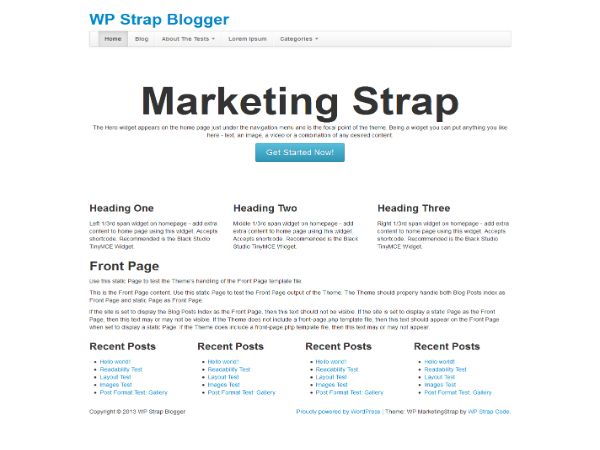 wp-marketingstrap free wordpress theme