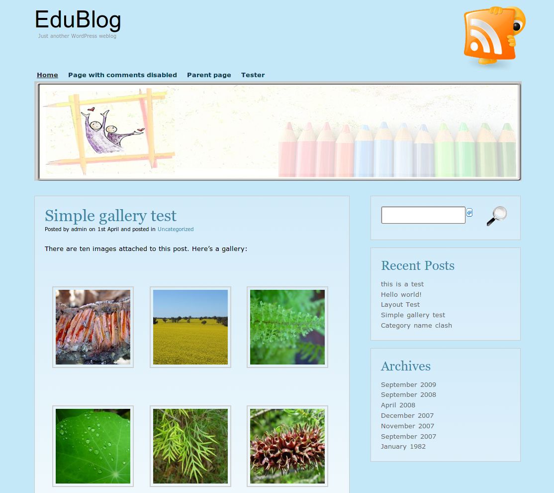 wp_edublog free wordpress theme