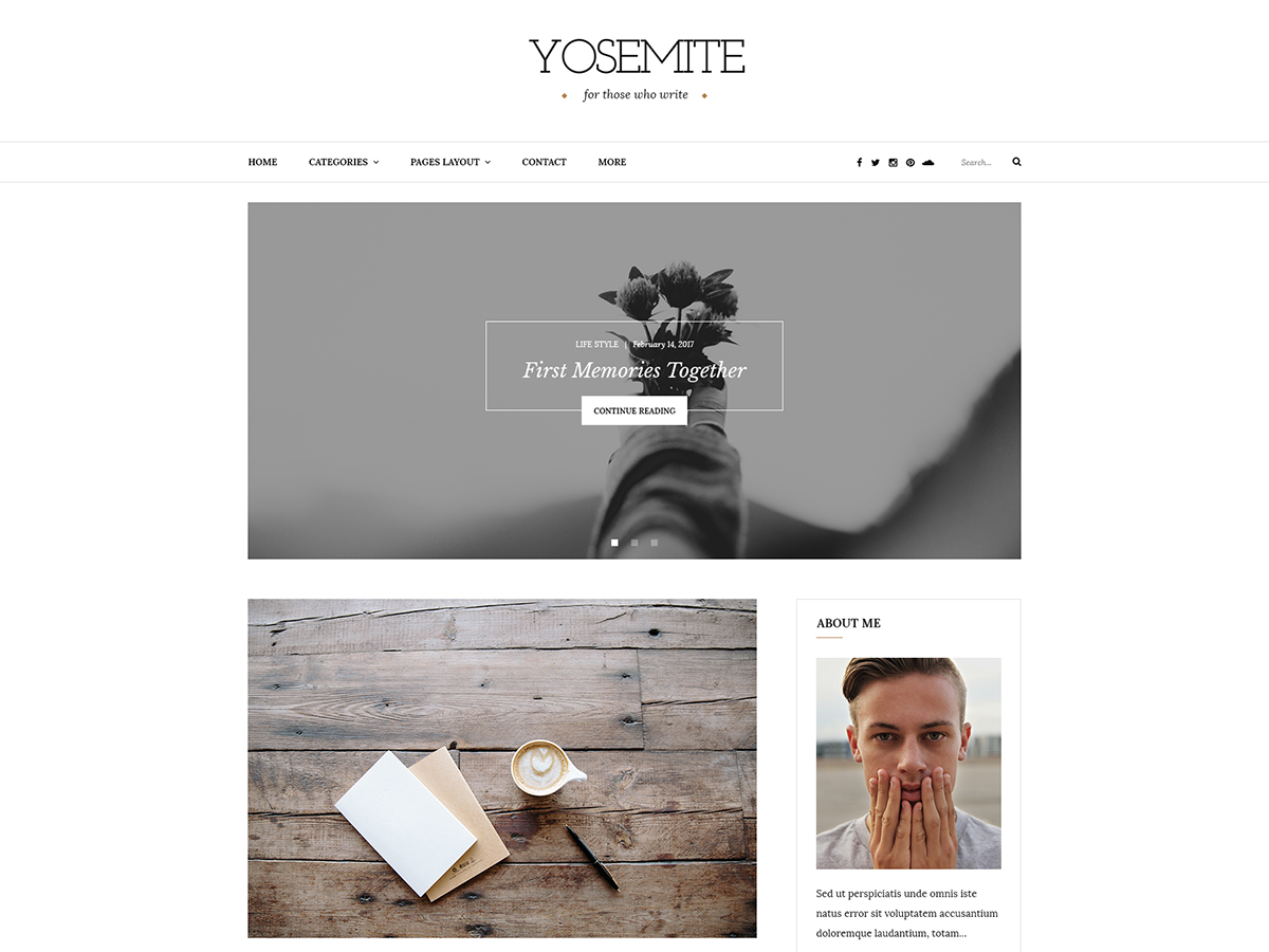 yosemite-lite free wordpress theme
